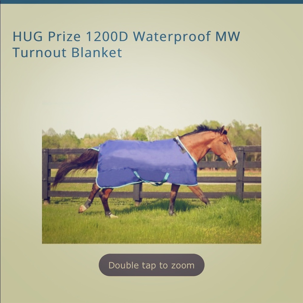 Hug closure 1200 D HW Horse blanket